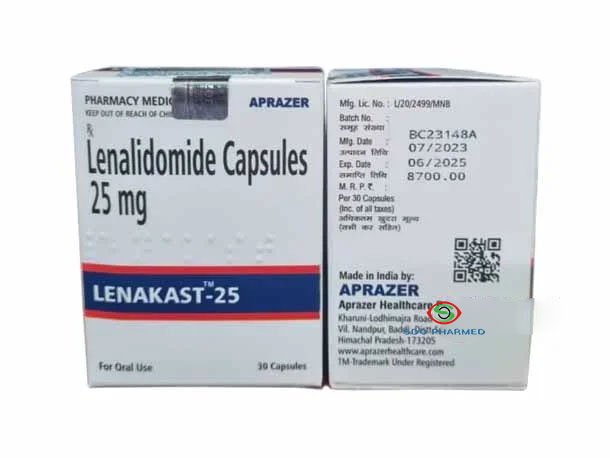 Lenakast 25 mg Capsule
