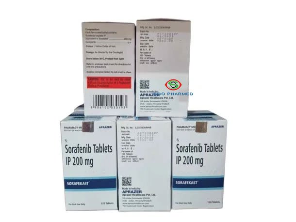 Sorafekast 200 mg Sorafenib