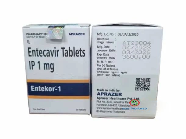 Entekor 1 mg Tablet