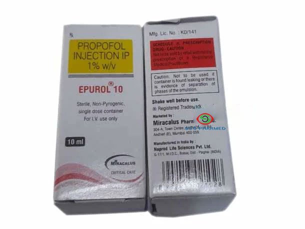 Epurol 10 Propofol Injection
